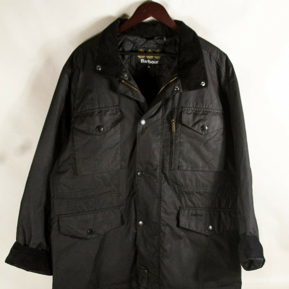 Barbour Men's Sapper Waxed Jacket / Discounted XL